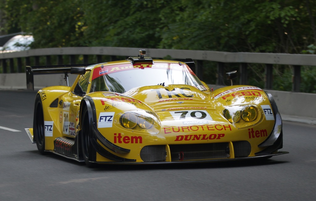 Her var der tale om en ualmindelig skøn sprød Le Mans motorlyd.
(Foto: Motorsporten.dk)